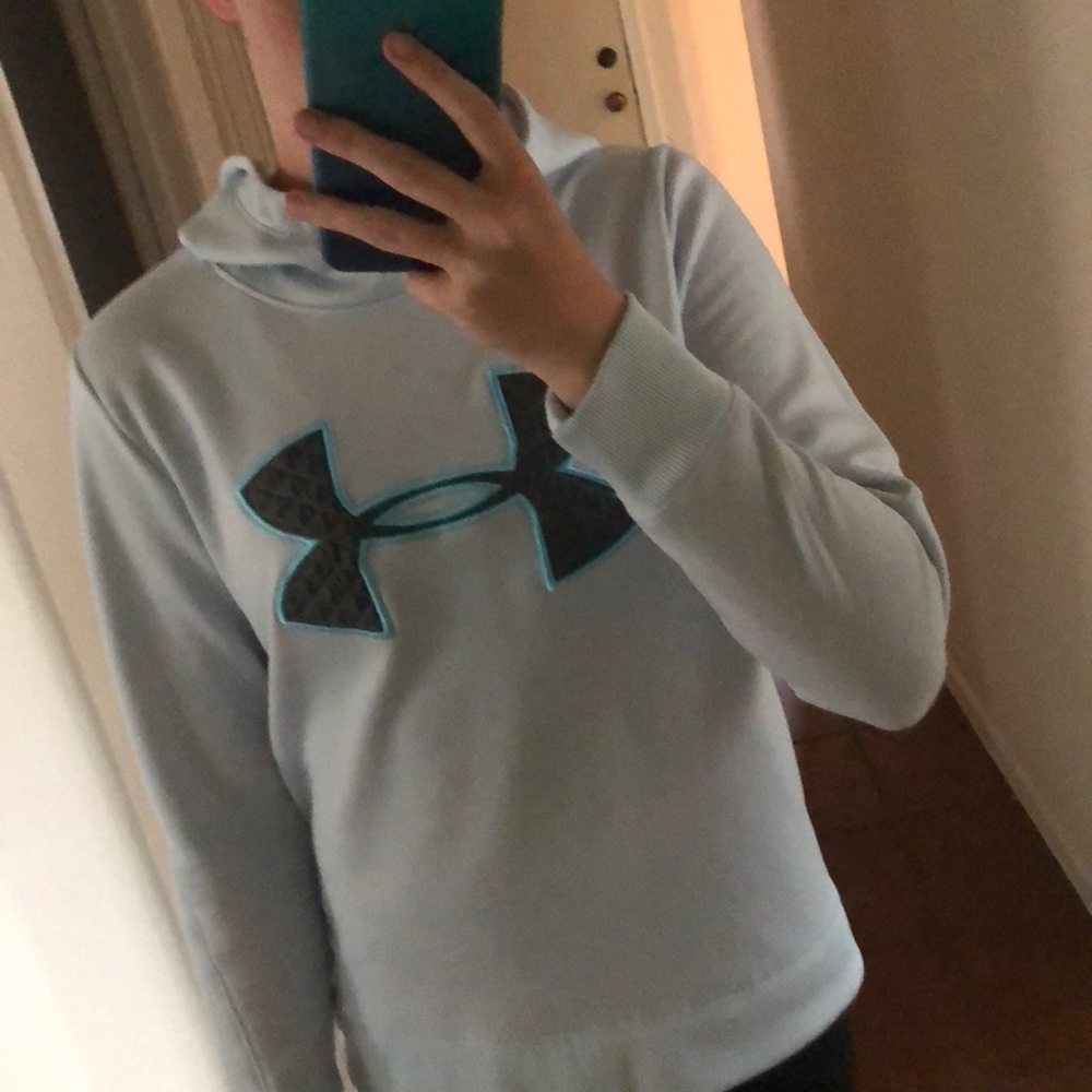 Under armour fleece hoodie.